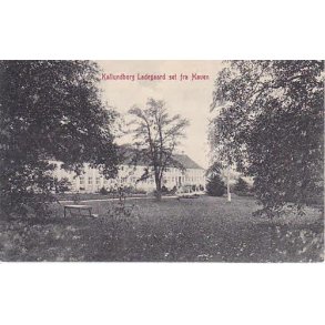Kallundborg - Ladegaard set fra Haven. WKF 4054