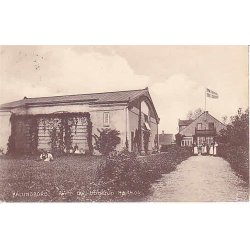 Kallundborg - Parti fra Ubberup H&oslash;jskole. L.E.