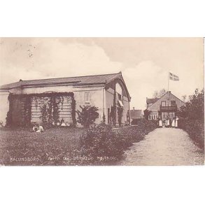 Kallundborg - Parti fra Ubberup H&oslash;jskole. L.E.