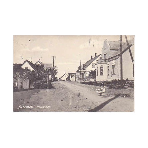 Gadeparti - Hundested. A.J. Eneret