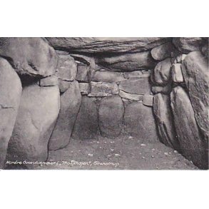 Nordre Gravkammer -Troldh&oslash;jen - Stenstrup. S.B.