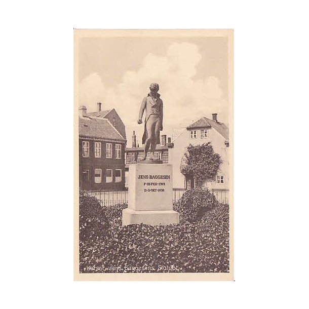 Kors&oslash;r. Jens Baggesens Statue Z. 9