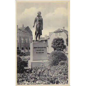 Korsr - Jens Baggesens Statue -  R.O. 9696