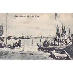 Baadehavnen i Sildetiden- Korsr -  H.S. u/n