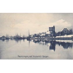 F&aelig;stningen ved Vintertid i Kors&oslash;r. H.P.L. 15366