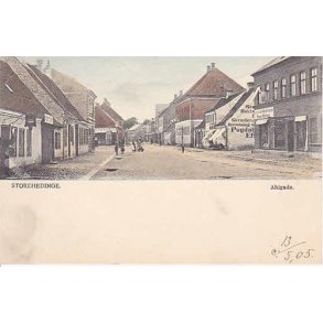 Storehedinge - Ahlgade . R.T. Eneret.
