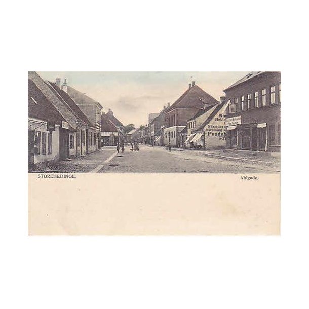 Storehedinge - Ahlgade . R.T. Eneret