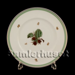 Hasselnd Tallerken Flad 25 cm.