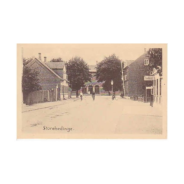 Storehedinge med Banegaarden. P.N.T 2805