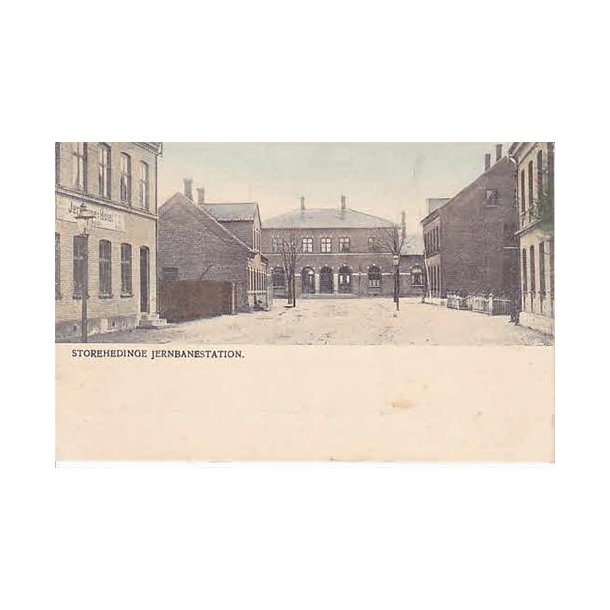 Storehedinge Jernbanestation - P.A. 2404