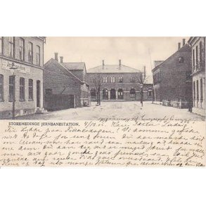 Storehedinge Jernbanestation - P.A. 2404