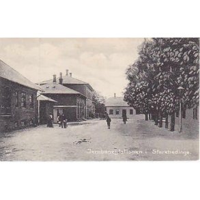 Jernbanestationen i Storehedinge. R.T.886