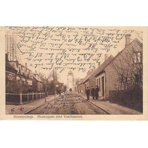 Storehedinge. Munkegade med Vandtaarnet.R.T.