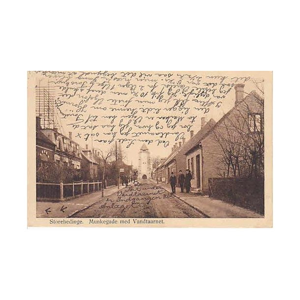 Storehedinge. Munkegade med Vandtaarnet.R.T.