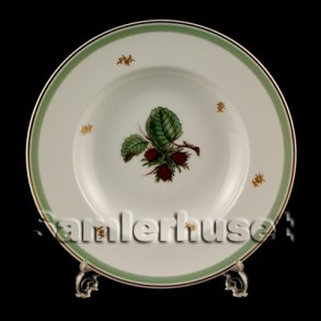 Hasselnd Tallerken Dyb 21 cm.