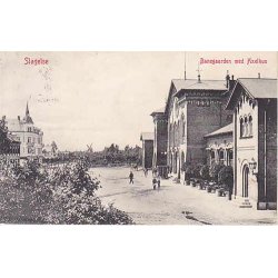 Slagelse - Banegaarden med Axelhus. WKF 1764