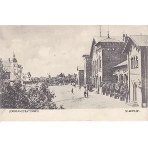 Jernbanestationen - Slagelse - u/n