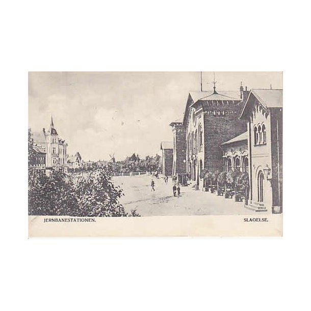 Jernbanestationen - Slagelse - u/n