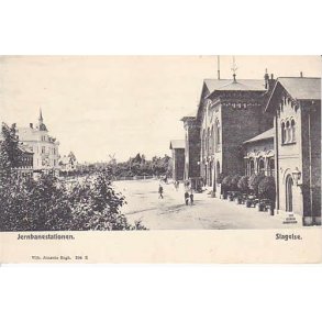 Jernbanestationen - Slagelse - V.J. 294E