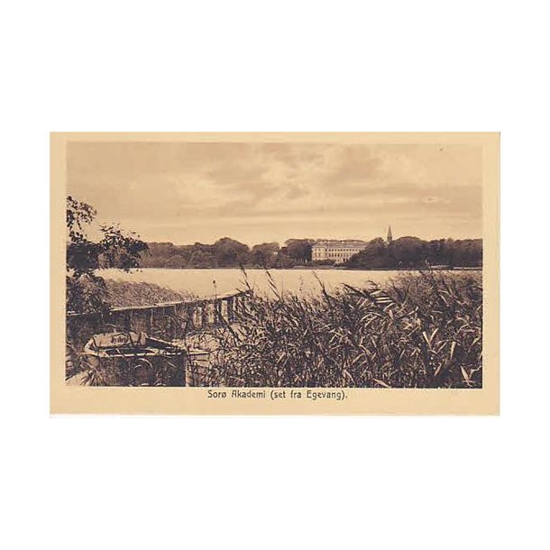 Sor&oslash; Akademi, set fra Egevang -A.C. 19985