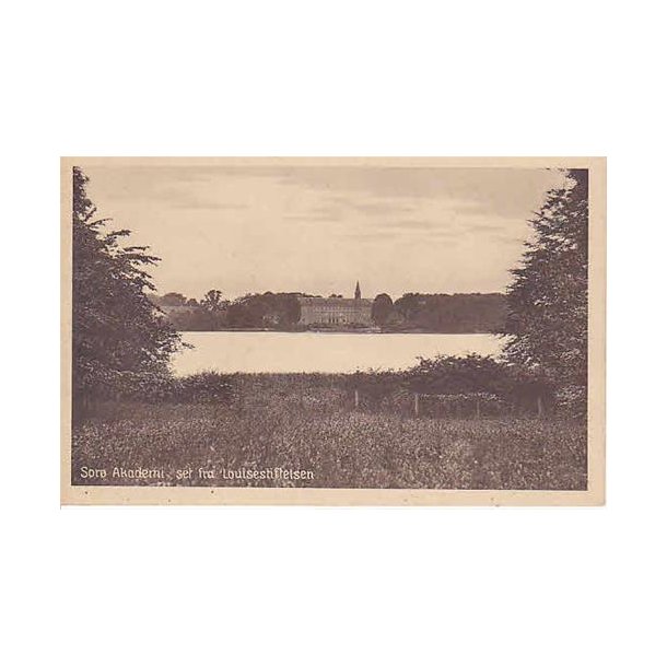 Sor&oslash; Akademi set fra Luisestiftelsen - A.C.61265