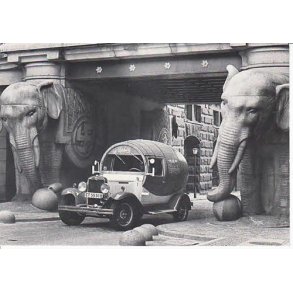 Carlsberg- Veteranbil - Elefantporten u/n