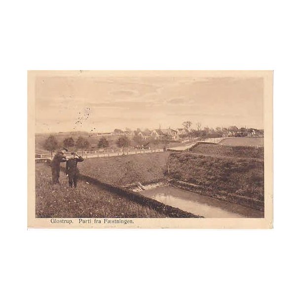 Glostrup. Parti fra F&aelig;stningen - G.B.Eneret