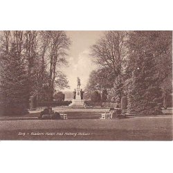 Sor&oslash;- Academi Haven med Holberg Statuen -C.P.