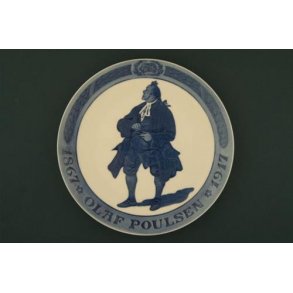 Olaf Poulsen 1867 - 1917 - 23 cm. - RC.