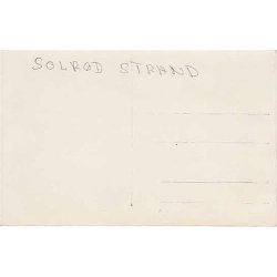 Solr&oslash;d Strand - Fotokort 1915