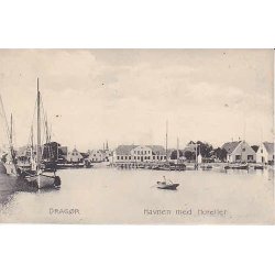 Drag&oslash;r - Havnen med Hotellet - St.6762