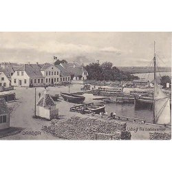 Drag&oslash;r - Udsigt fra Lodstaarnet - A.V. 203