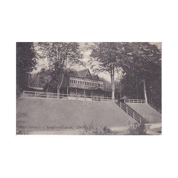 Pavillonen i Gr&oslash;nnehave Skov. P.H. 46