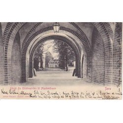 Sor&oslash; - Udsigt fra Klosterporten til Akademihaven.