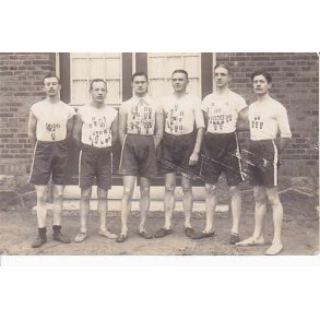 Fem Sportsmnd- Amager - Fotokort