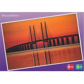 Danmark- Sverige . &Oslash;resundsbroen - T.104