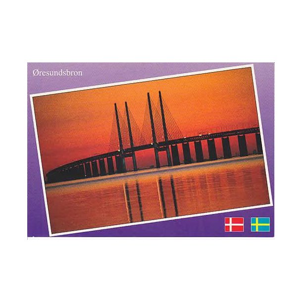 Danmark- Sverige . &Oslash;resundsbroen - T.104