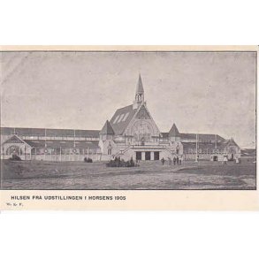 Hilsen fra Udstillingen i Horsens 1905. WKF
