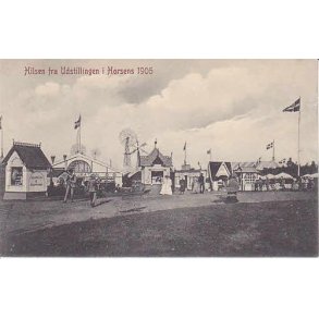 Hilsen fra Udstillingen i Horsens 1905 - u/n