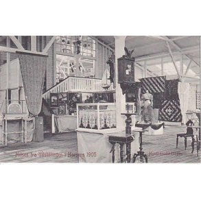 Hilsen fra Udstillingen i Horsens 1905. Husflid.