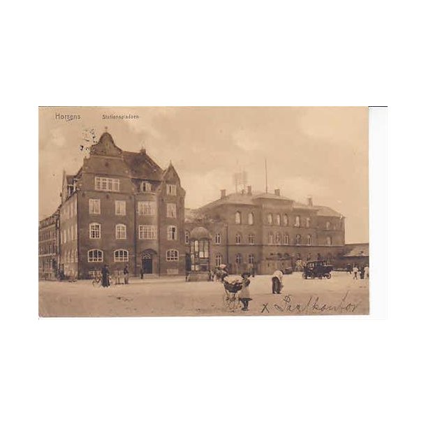 Horsens -  Stationapladsen -u/n
