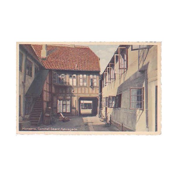 Horsens - Gammel Gaard. Nrregade. St.