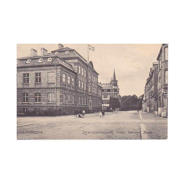 Horsens -  Stjernholmsgade - Teknisk Skole - St.7829