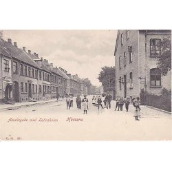 Amaliegade med Latinskolen - Horsens -St.