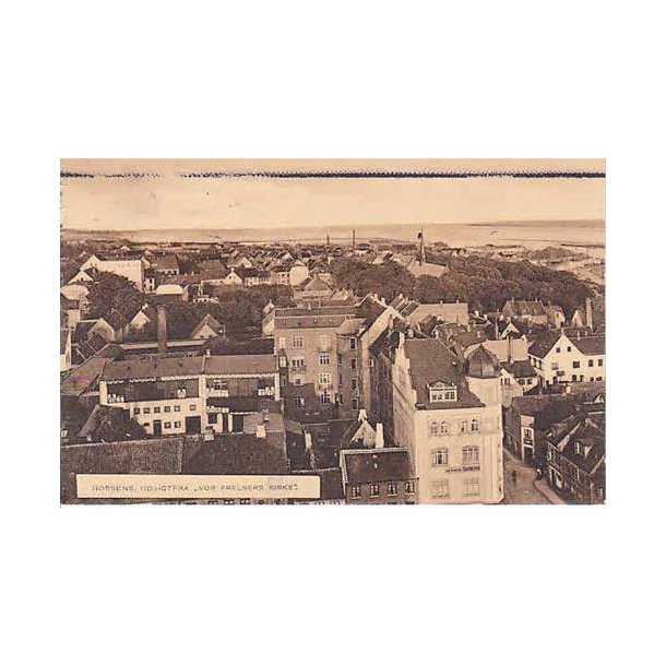 Horsens -  Udsigt fra Vor frelser Kirke -J.B.63