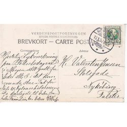 Horsens -  Torvet med Frelser Kirken -N.J.u/n