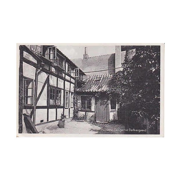 Horsens -  Den gamle B�dkergaard. St.152