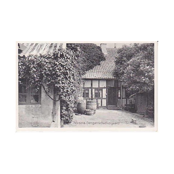 Horsens -  Den gamle B�dkergaard. St.151