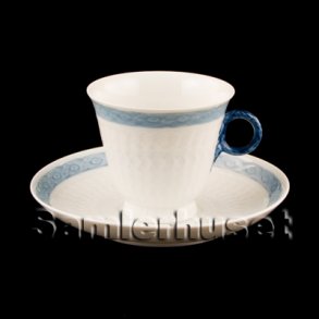 Blå Vifte Kaffekop