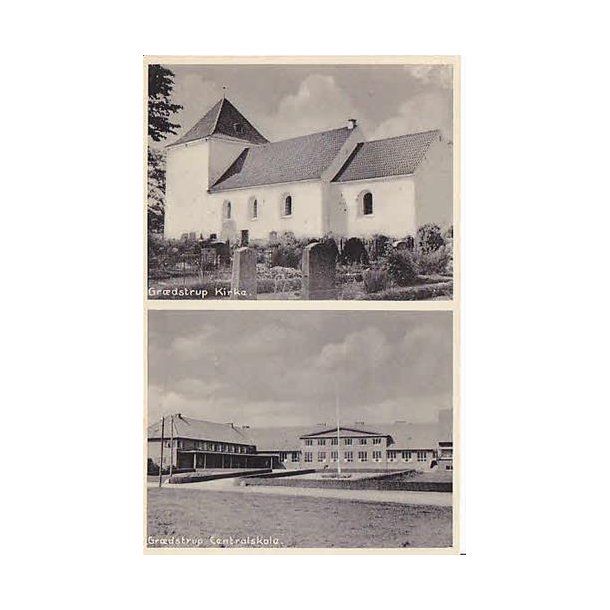 Gr&aelig;dstrup Centralskole/Kirke- B.B. 91215